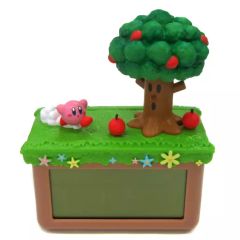 [중고]두고 시계·벽걸이 시계(캐릭터) 커비 GREEN GREENS인 알람 시계 [이치반 복권 별의 커비 ~프프 프리믹스~] B상