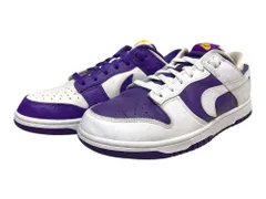 NIKE (ナイキ) DUNK LOW SE ダンクロー スニーカー DJ4636-100 28.5cm US11.5 パープル×ホワイト メンズ/036