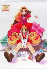 【中古】タペストリー クルル＆クレア B2タペストリー 「PS5/Switchソフト マール王国の人形姫 25th ANNIVERSARY COLLECTION」 WonderGOO購入特典