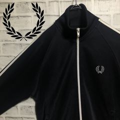 Fred Perry⭐️トラックジャケット/ジャージ S 刺繍月桂樹 ダーク