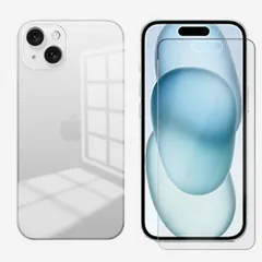 [PC-J-F102] iPhone15 Plus 対応 ケース 透明 クリア ポリカーボネイト製 (PC) 無地 カメラレンズ全面保護 傷つけ防止 スマホカバー アイフォン15Plus アイホン15Plus アイフォン15Plus iPhone15Plus 