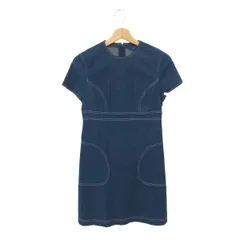 Burberry's バーバリーブルーレーベル 半袖デニム サイズ:38 ホワイトステッチ ヴィンテージ品   ネイビー レディース / 241005005430