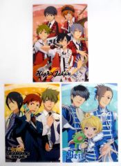 [중고] 클리어 파일 SideM A4 클리어 파일 세트 (3 장 세트) [아이돌 마스터 SideM] 아이돌 마스터 공식 숍 상품