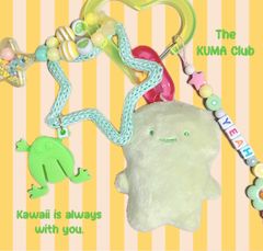 バッグチャーム ゆめかわ チャーム パステルカラー 推し活 キーホルダー