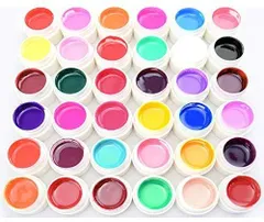 LUMINAカラージェル 5g 36色セット スターターキット 2ネイルチップ用 UVレジン バイオジェル代用 カルジェル代用 ネイル用品 ジェルネイル ネイルライト ジェルライト UV LED UVライト LEDライト セルフネイル おうちネイルサロン 30