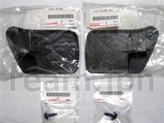 新品 トヨタ純正 80系 ノア ヴォクシー エスクァイア リヤホイールハウスプレート スパッツ 左右 ボルト セット ボクシー タイヤハウス JDM