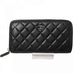 CHANEL⭐︎シャネル⭐︎ラウンドジップ☆ラムスキン⭐︎マトラッセ⭐︎財布 シャネル(CHANEL) ラムスキン 小銭入れ・コインケース | 通販