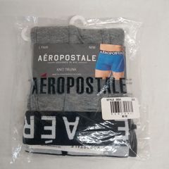AEROPOSTALE エアロポステールニットトランクス M/M メンズ グレー 新品未開封 タグ付き AST8-14のサムネイル