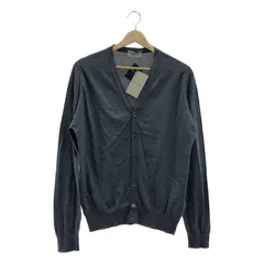 【美品】  JOHN SMEDLEY / ジョンスメドレー | 海島綿 シーアイランドコットン ニット カーディガン | M | charcoal | メンズ