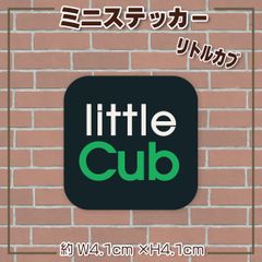 リトルカブ ステッカー ウーバーイーツ風 オリジナル パロディ UberEats