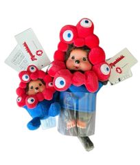 関西万博　EXPO2025 モンチッチ　ミャクミャク　コラボ　ぬいぐるみ　新品 expo2025 モンチッチ ぬいぐるみ ミャクミャク コラボ 関西万博