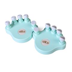 SOLO Finger Trainer, Hand Exerciser, Finger Muscle Training Tool for Piano, Guitar, Violin, and Stringed Instruments, Beginner Practice Tool - SP-140 Green, One Pair