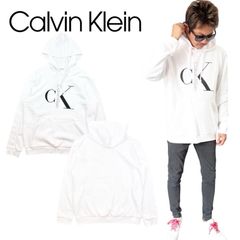 即完売品♡まー達愛用品♡ CALVIN KLEIN 紐ロゴ パーカー - メルカリ