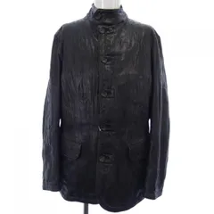 ジョルジオアルマーニの革のジャケット 11150/ 新品同様 ジョルジオ アルマーニ 300万↑『エキゾチック