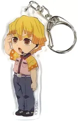 【中古】雑貨 我妻善逸 「鬼滅の刃×東京ドームシティアトラクションズ 全集中!おもてなし大作戦 トレーディングキーホルダー」