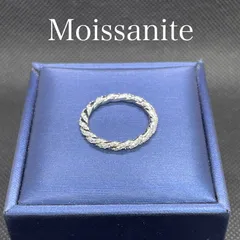 モアサナイトリング ツイスト フルエタS【TFR】