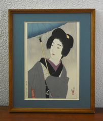 竹久夢二　木版画　【長き夜】読書　戦前　送料込み0120 竹久夢二 木版画 【長き夜】読書 戦前 送料込み0120 - メルカリ