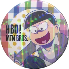 【中古】バッジ・ピンズ(キャラクター) 十四松(18歳ver./アップ) 「えいがのおそ松さん 6つ子バースデー’19 Presented by Matsunoichi トレーディング缶バッジ」