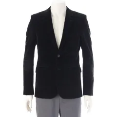サンローラン 15AW エディスリマン期  コットン コーデュロイ 2B シングル テーラードジャケット 391786 ブラック 46【中古】のサムネイル