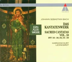 【中古CD】Sacred Cantatas Vol.10 /Wea/Atlantic/Teldec / /K1404-250430B-5049 /745099176426のサムネイル