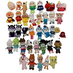 186001 現状品　アンパンマン ぬいぐるみ 30点以上 まとめ売り☆