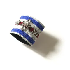 【新品】 rada ／ ラダ　ブレスレット ビーズ バングル ビジュー コスチュームジュエリー トリコロール パーティー パーティ 結婚式 TOMORROWLAND トゥモローランド ｜ オールシーズン