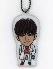 【中古】キーホルダー・マスコット(男性) 片寄涼太(GENERATIONS) クリアチャーム(白スーツ衣装) 5TH ANNIVERSARY EXILE TRIBE STATION オンラインカプセル