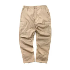 ☆ カーキ ☆ Mサイズ ☆ B.D.U.パンツ リップストップ カーゴパンツ メンズ ミリタリーパンツ YMCLKYオリジナル BDUパンツ リップストップ メンズパンツ パンツ ズボン 長ズボン 軍パン コンバットパンツ サバゲー 服装 アメリカ軍 タイプ