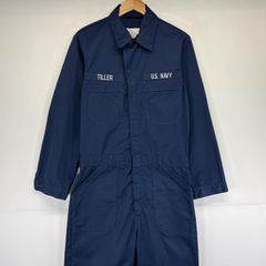 US NAVY ユーティリティ カバーオール 38S つなぎ - メルカリ