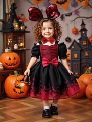 ハロウィン 衣装 子供 子供ドレス かぼちゃ ハロウィン コスプレ 可愛い カボチャ柄 コスチューム ワンピース オレンジ コスプレ衣装 ドレス ハロウィン 女の子 カボチャ 魔女 110cm 120cm 130cm 140cm 150cm