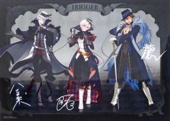 [중고] 포스터 (애니메이션) B3 클리어 포스터 TRIGGER [이치 반 쿠지 아이돌리쉬 세븐 ~ IDOLiSH7 VS TRIGGER ~ TRIGGERver.] 마지막 원상
