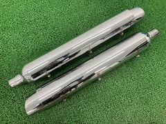 ハーレーダビットソン希少S&Sオーバル マフラー スリップオンセット