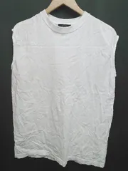 ◇ ⊂ JOURNAL STANDARD ロゴ ノースリーブ Tシャツ カットソー 表記なし ホワイト レディース メンズ P  【1409090024368】のサムネイル