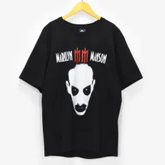 USA製【マリリンマンソン】バンドtシャツ L シングルステッチ 古着 両面 90年代 size:XL【 Marilyn Manson 】マリリンマンソン