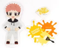 【中古】アクリルスタンド・アクリルパネル 虎杖悠仁 アクリルスタンド 「セガ ラッキーくじ 呪術廻戦 GRAFFITI×BATTLE Re：」 I賞 