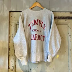 90’s前期　USA  3連プリント　カレッジプリント Champion REVERSE WEAVE チャンピオンリバースウィーブ　スウェット　トレーナー　古着　Lサイズ