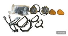【アウトレット】 KC HiLiTES FLEX ERA 3 Dual Mode SAE Fog Lights - 2-Light Master Kit - Jeep JK/JL/JT JK・JLラングラー/JTグラディエーター スポーツバンパー用