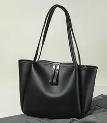 トートバッグ レディース 大容量 手提げバッグ ショルダーバッグ PUレザー 通勤 通学 旅行 ビジネス マザーズバッグ A4収納 ブラック グレー ベージュ