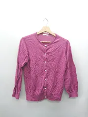 ◇ ⊇ ehka sopo エヘカソポ 長袖 カーディガン サイズM ピンク レディース E  【1409240005070】