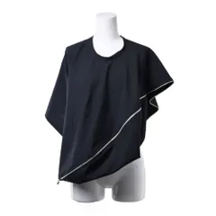 COMME des GARCONS ウールギャバ ジップデザイン ドレス