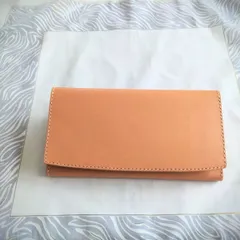 本革・長財布  ベージュ レザークラフト ハンドメイド
