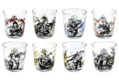 【中古】グラス(キャラクター) 全8種セット 墨式グラス 「一番くじ ワンピース ワノ国編～第一幕～」 G賞 