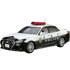 アオシマ プラモデル 1/24 ザ・モデルカー No.110 トヨタ GRS214 クラウン パトロールカー 交通取締用 '16