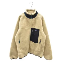 PATAGONIA (パタゴニア) Classic Retro-X Jacket レトロエックス ボアジャケット ホワイト/ネイビー 23056FA19のサムネイル