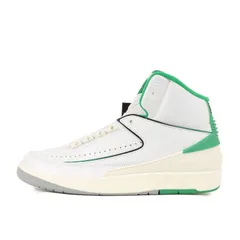 新品 NIKE ナイキ サイズ:28.0cm AIR JORDAN 2 RETRO LUCKY GREEN (DR8884-103) エア ジョーダン2 レトロ ホワイト ラッキーグリーン US10 ハイカット スニーカー バッシュ バスケ シューズ