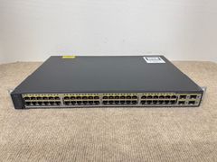 Cisco Catalyst WS-C3750V2-48PS-S 48-Port Switch 動作確認済 初期化済み [NW074]