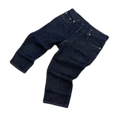 ユナイテッドアローズ ビューティ＆ユース 七分丈 クロップド パンツ デニム W30 メンズ 【 色濃い目 合わせやすい一枚 】 UNITED ARROWS ●Ja8761のサムネイル