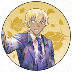 【中古】バッジ・ピンズ 安室透(vol.3) ホログラムカンバッジ PALE TONE series 「名探偵コナン」