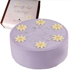 魔法洋菓子店ソルシエ センイルケーキ パステルパープル クリームケーキ 4号 13.5cm 2～4人分  【単品（飾り無し）】 誕生日ケーキ クリスマスケーキ スイーツ 推し活