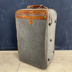 EEK25 ハートマン ラゲッジ ツイード×ベルティングレザー トラベルバッグ hartmannTweedBeltingTravelBag | FURUICHI/古一